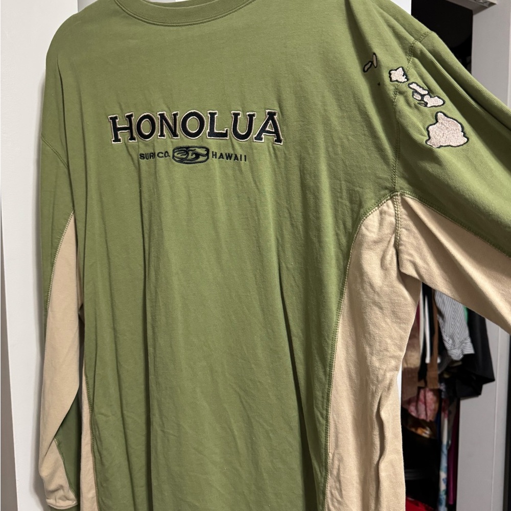 Honolua Green Long Sleeve Tee